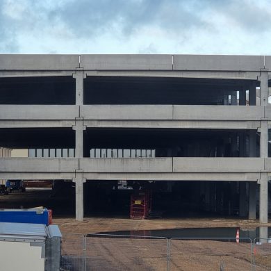 Chantier Amazon à Aulnay-sous-bois